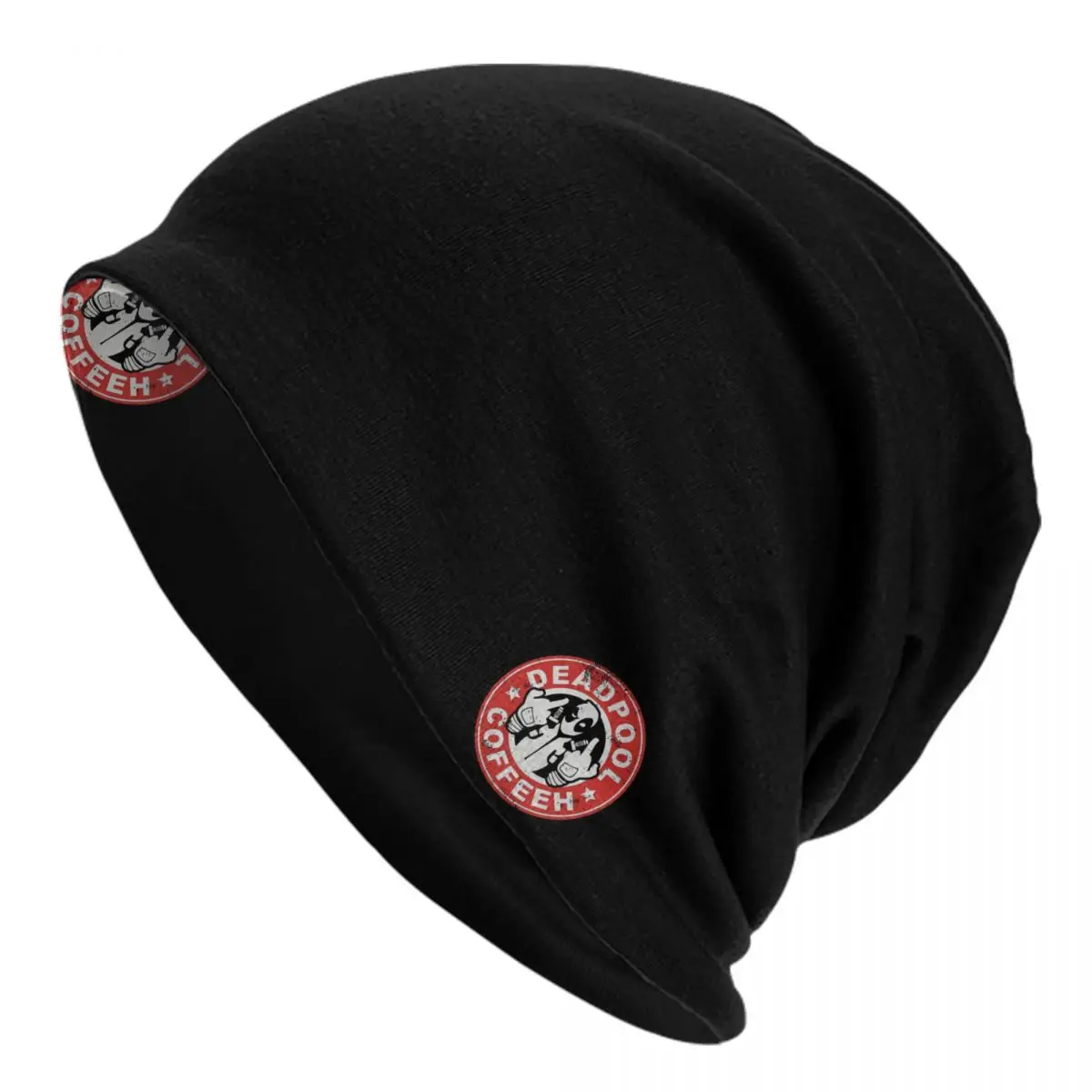 

Custom Deadpool Coffeeh Skullies Beanies Caps Unisex Winter Warm Knit Hat Women Men Hip Hop Adult Bonnet Hats Outdoor Ski Cap