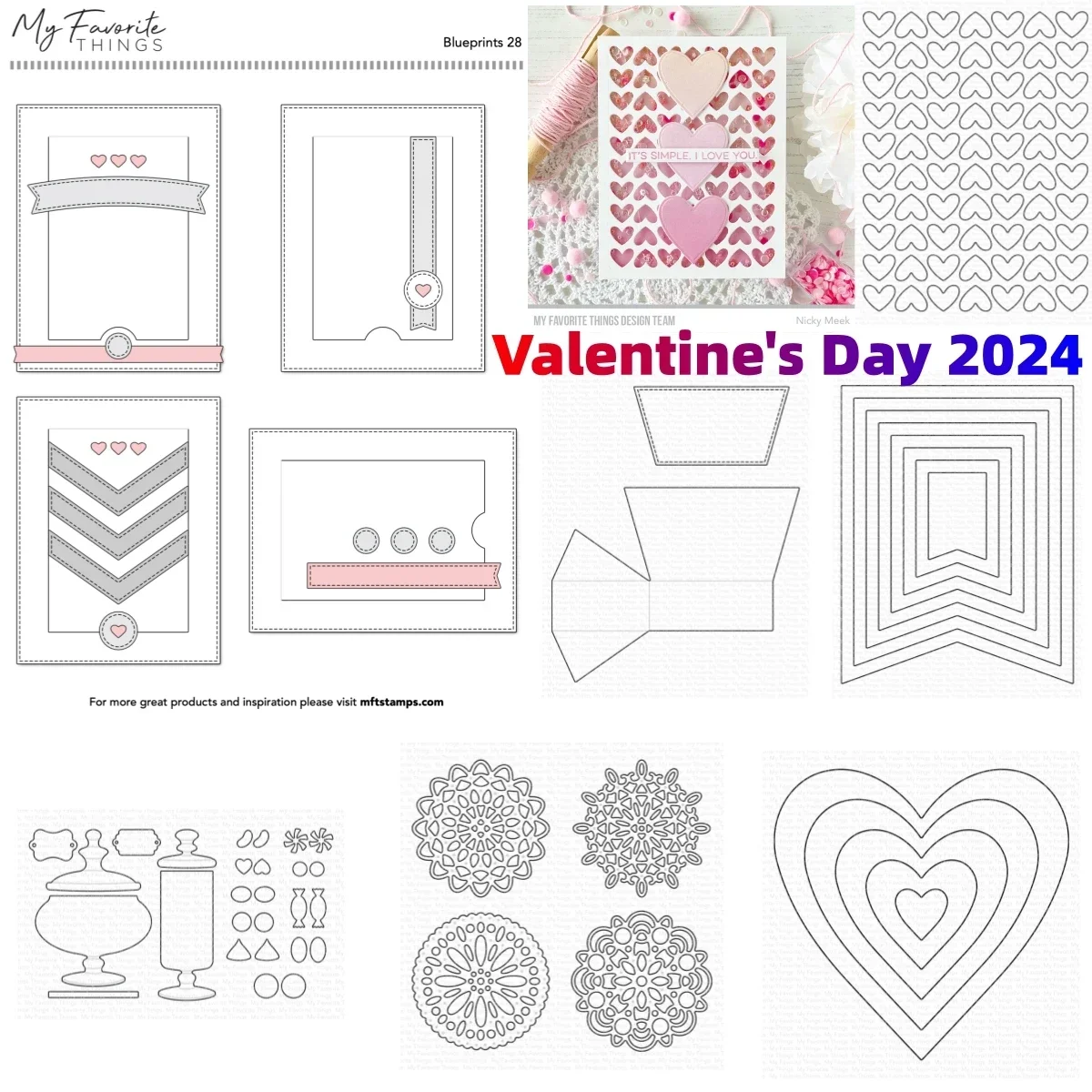 

New Valentine Heart Candy New Metal Cutting Dies for Decorating Scrapbook Diy Paper Card Album Embossing Craft Cut Die