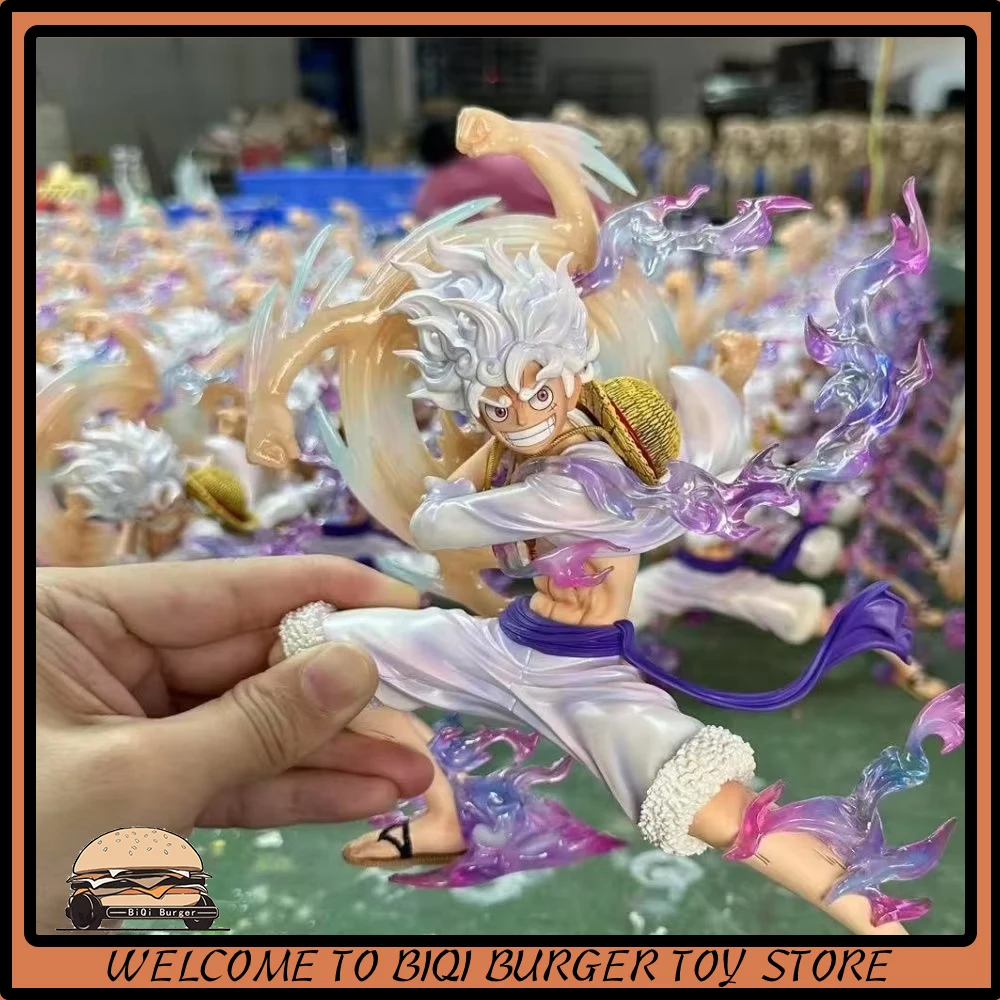 

Luffy Figure Gear 5 Nika Luffy Action Figure One Piece Pvc Gk Statue Model Doll Collect Desk Decor Toys Kids Birthday Gifts