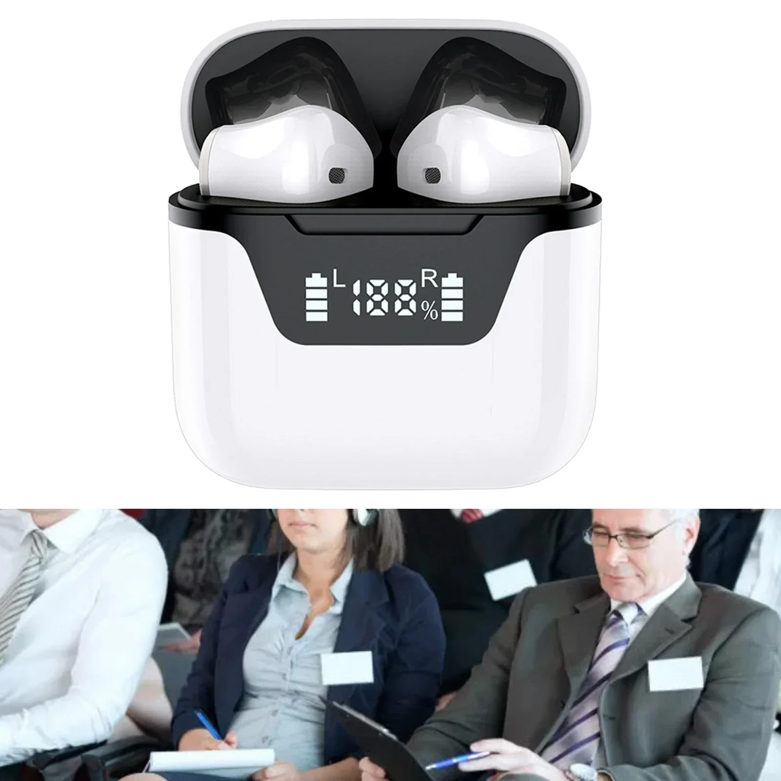 Language Translator Earbuds Bluetooth Support 144 Languages Translation Wireless Translator Earphone in Low Price Hot Sale New