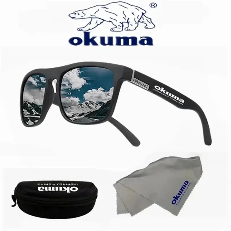 Okuma Fashion Polarisierte Brille UV400, schützt vor starkem Licht und blendendem Licht, geeignet für Radfahren, Autofahren, Angeln usw. – Detail 11