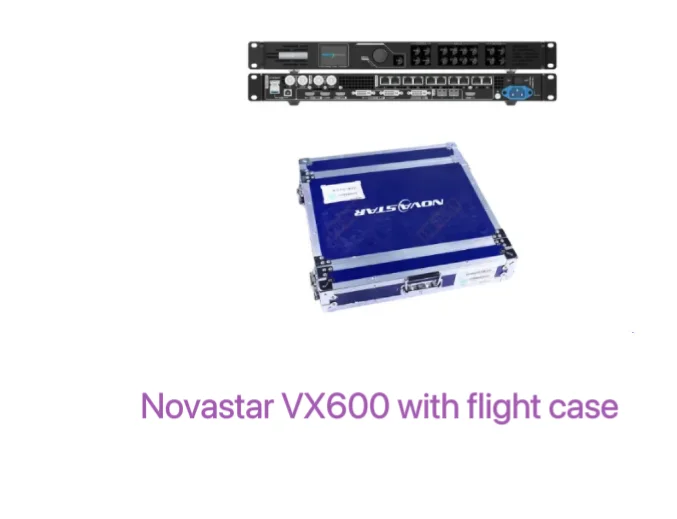 VX600 video processor with flightcase LED Video Processor Controller All-in-One for Indoor Outdoor Advertising LED screen