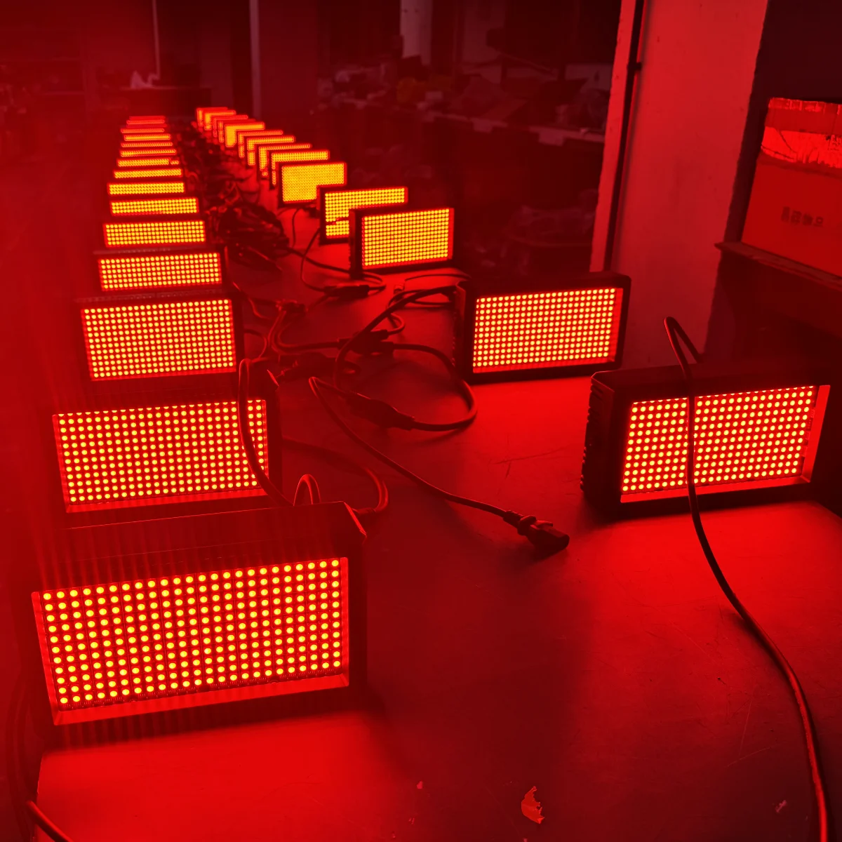 Wireless Control 60W Mni LED Lights Strobe RGB 3in1 Led lights dj48 Zone DMX Super Bright Dj Wash Strobe Stage Lighting Effects
