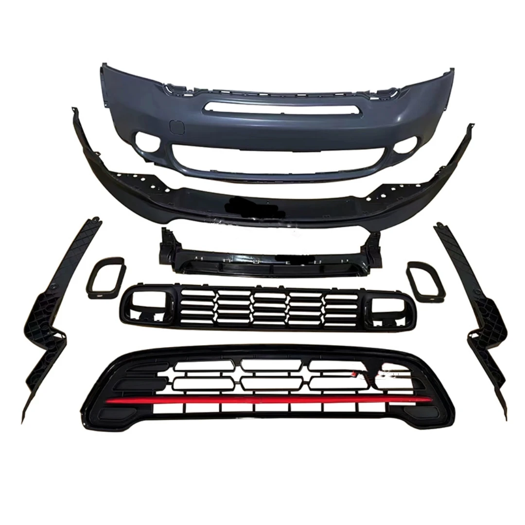 

Body Kit front bumper Grill Mask assembly For BMW Mini R60 R61 upgrade front lip Car Accessories