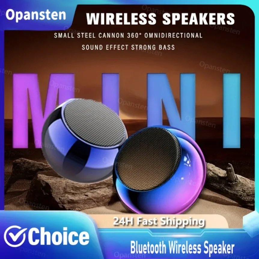 

Беспроводной Bluetooth-динамик, небольшой портативный стальной пистолет, тяжелый металлический сабвуфер, уличный мини-динамик Bluetooth для гостиной, офиса