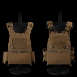 Panel delantero MOLLE corte láser hebilla G para chaleco táctico