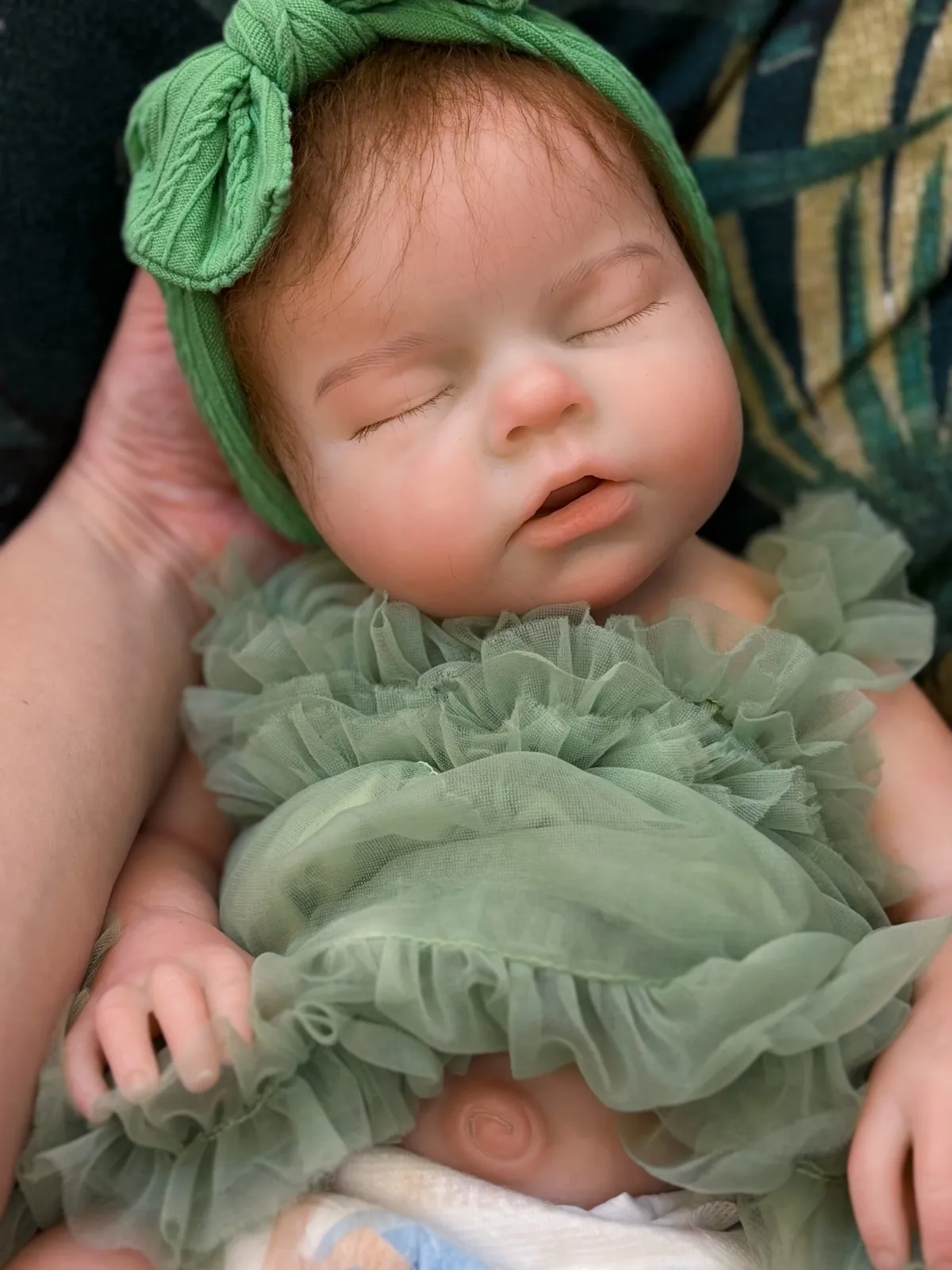 20Inch Open Mouth Silicone Girl Reborn Full Solid Silicone Reborn Dolls Painted Baby Doll Toy For Kids Reborn Corpo De Silicone