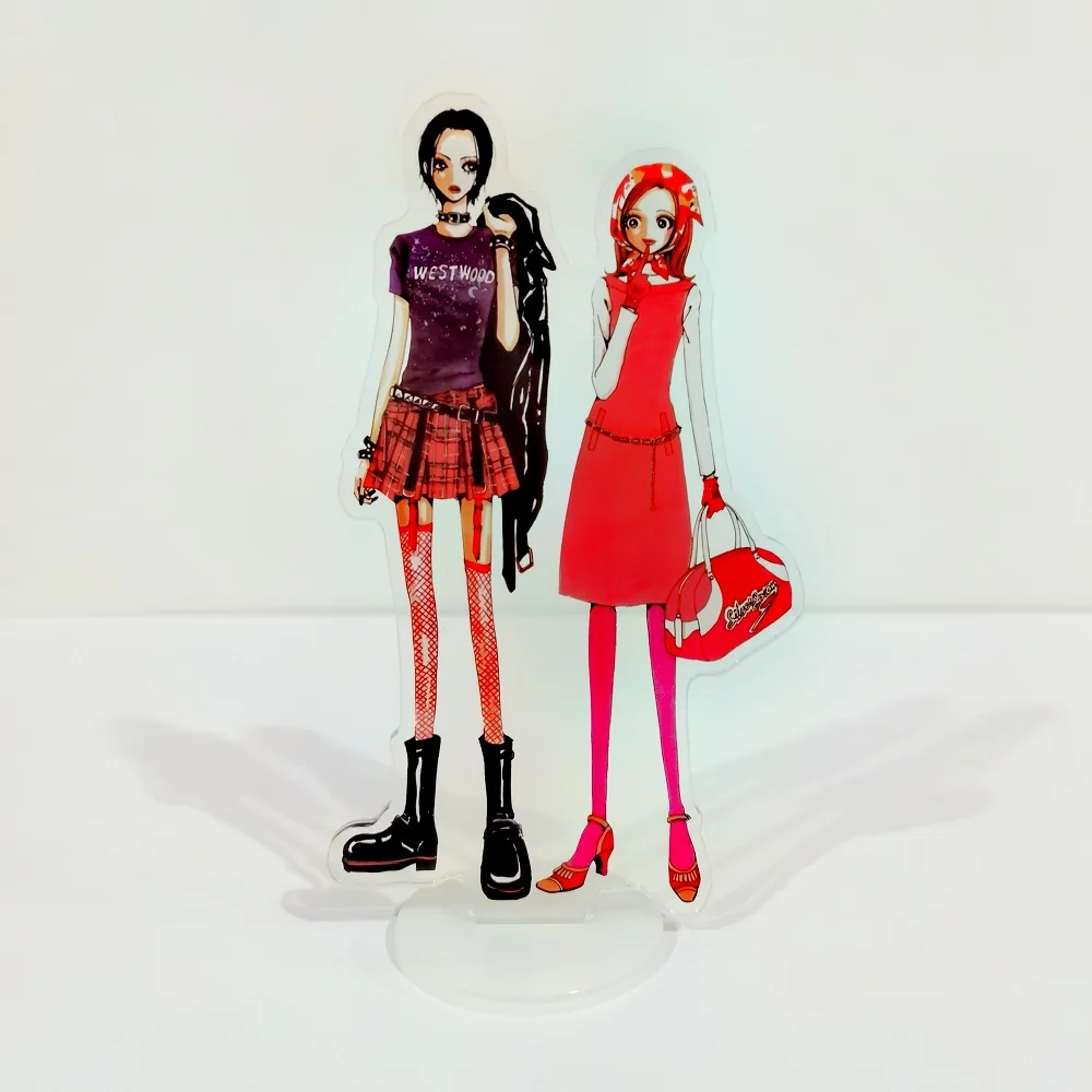 Anime NANA Black White Manga Acrylic Stand Oosaki Nana Komatsu Hachi Okazaki Shinichi Keychain Collection Desk Display Ornament