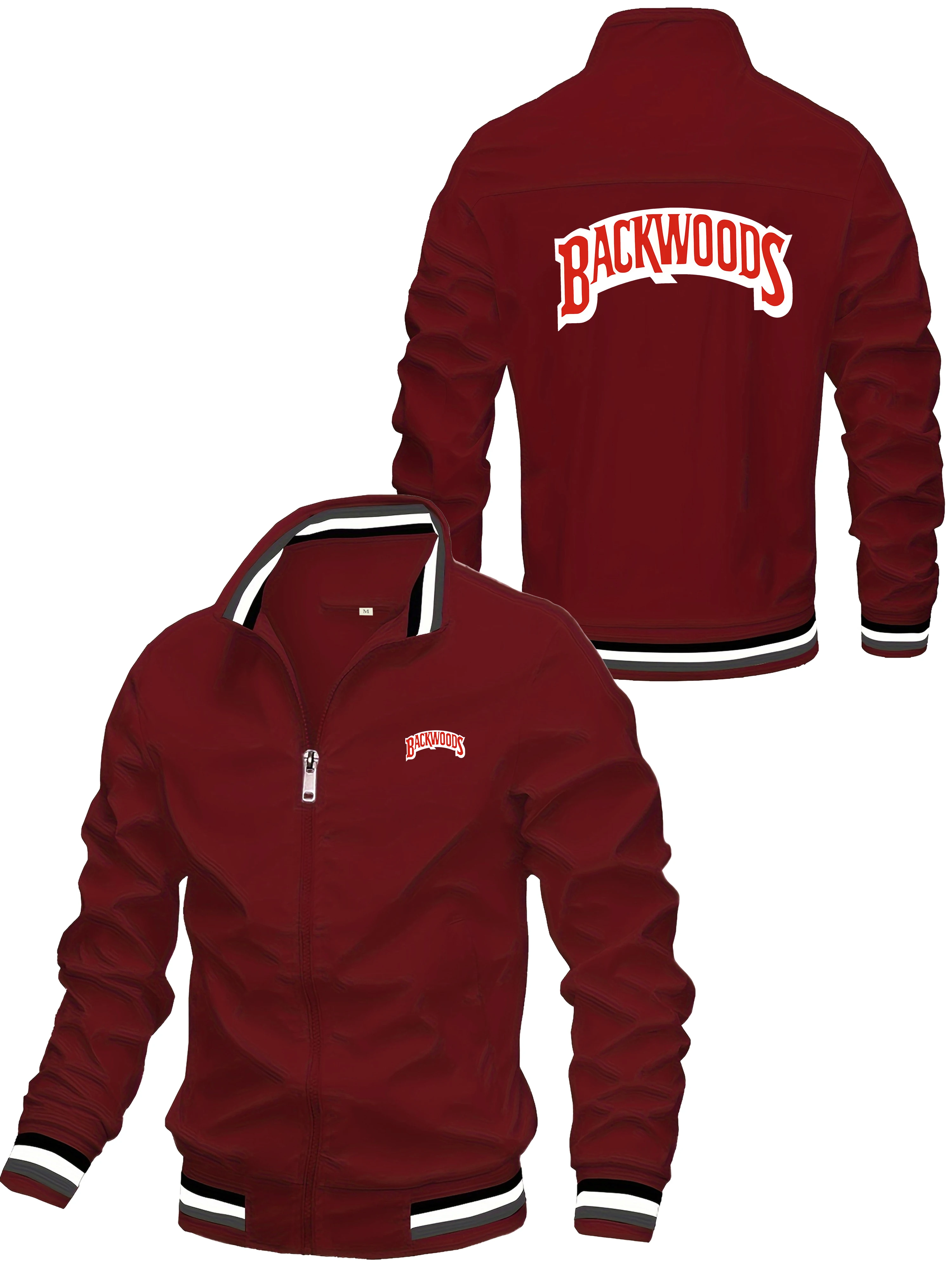 

2025 New Men's spring and autumn lettered print jacket, a sporty, high-quality and fashionable men's coat