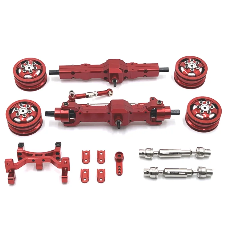 

1/10 C74 remote control car accessories, metal upgrade, axle, steering gear seat, wheel hub, drive shaft