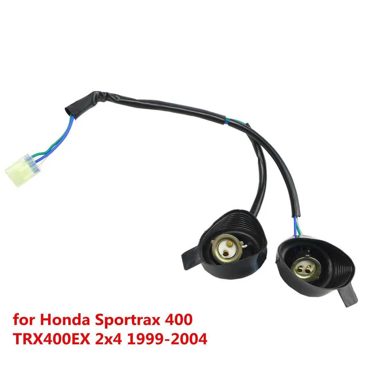 Headlight Light Socket Harness Fit for Honda Sportrax 400 TRX 400EX 1999-2004