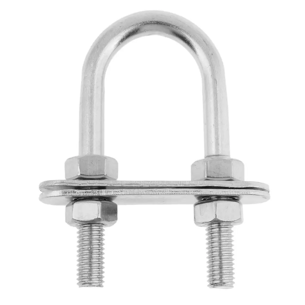 

316 Stainless Steel Boat U Bolt Durable Marine Hardware Eye Screw for Yacht Rod Holder Accessories