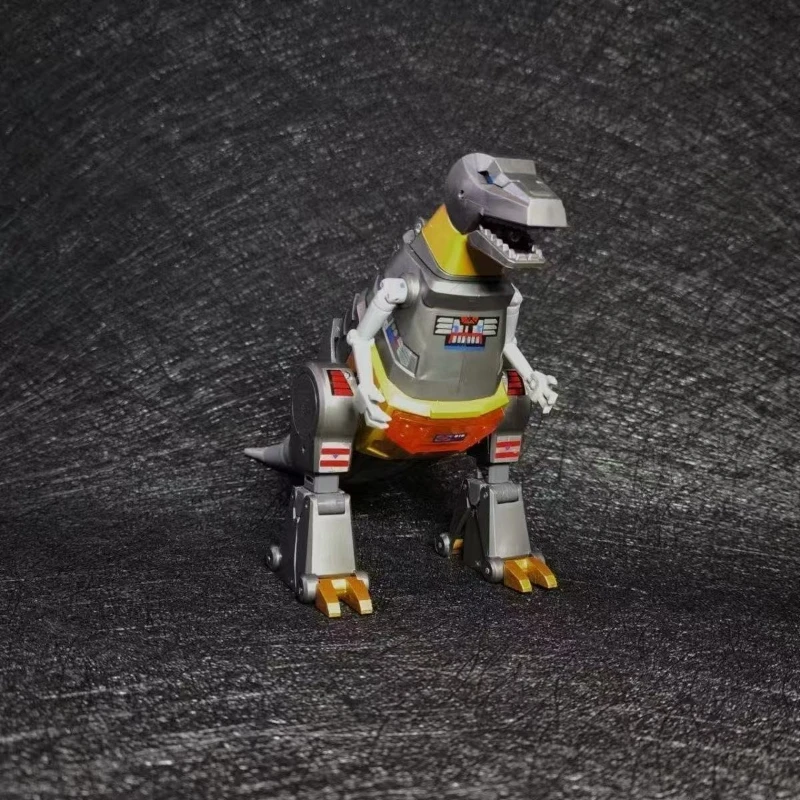 Verwandeltes Spielzeug MK-06 MK06 Kleiner Anteil Legierung Version Dinosaurier Stahlkabel Originalverpackung Junge Spielzeug Ornamente Sammlung Geschenk