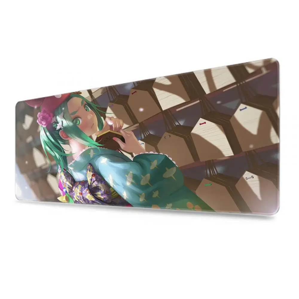 HD-F FCNB M Monogatari Yotsugi Ononoki Mousepad With Pad gaming accessories Prime Gaming XXL Keyboard Pad Stitch Padding Mat