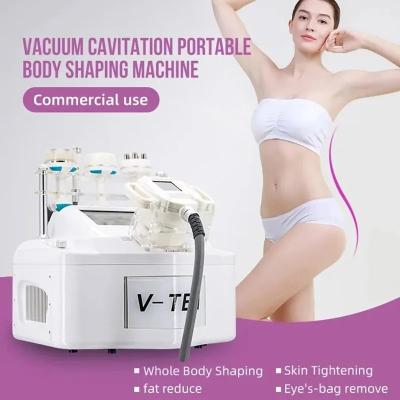 

Portable V10 Multi-function Body Weight Loss Vacuum Cavitation Slimming Machine Roller Shaping Massager Facial Treatment