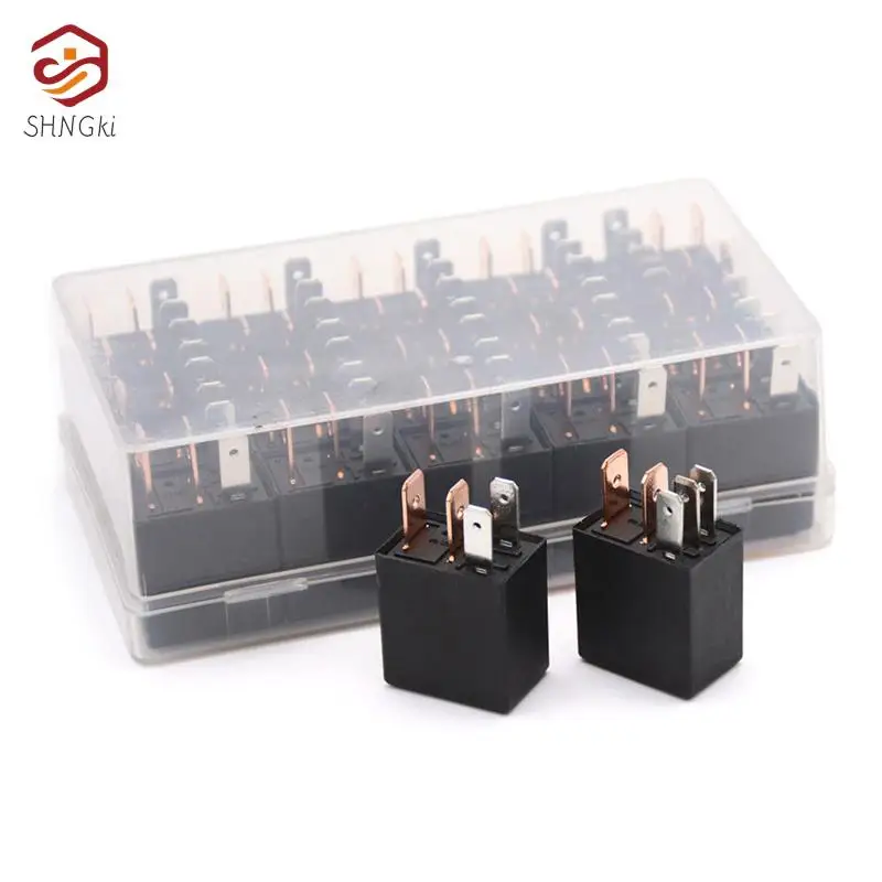 1pcs Car Relay DC 12V 40A Rated Current 1NO 1NC SPDT 4/5 Pins Car Automotive Alarm Relay 40 Amp Wholesale Dropshipping