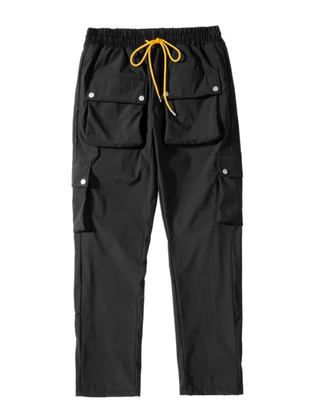 

KISSNATE High Street VIBE уличная рабочая одежда брюки повседневные брюки мужские и женские брюки с манжетами многоэтажные функциональные прямые брюки
