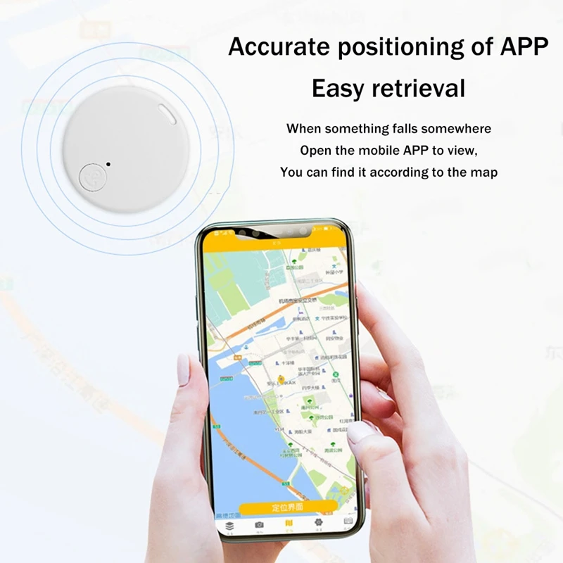 Mini GPS Tracker Bluetooth 5,0 Anti-Lost-Gerät Mobile Bluetooth Wireless Smart Locator Haustier Schlüssel Brieftasche Tracker