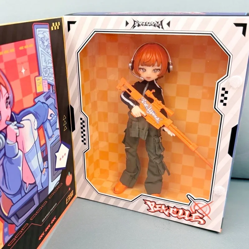 

Genuine Eve Lynna Double-Faced Killer Series Blind Box Joint Mobile Doll Kawaii Model Toy Mystery Surprise Ornament Cute Toy Gif