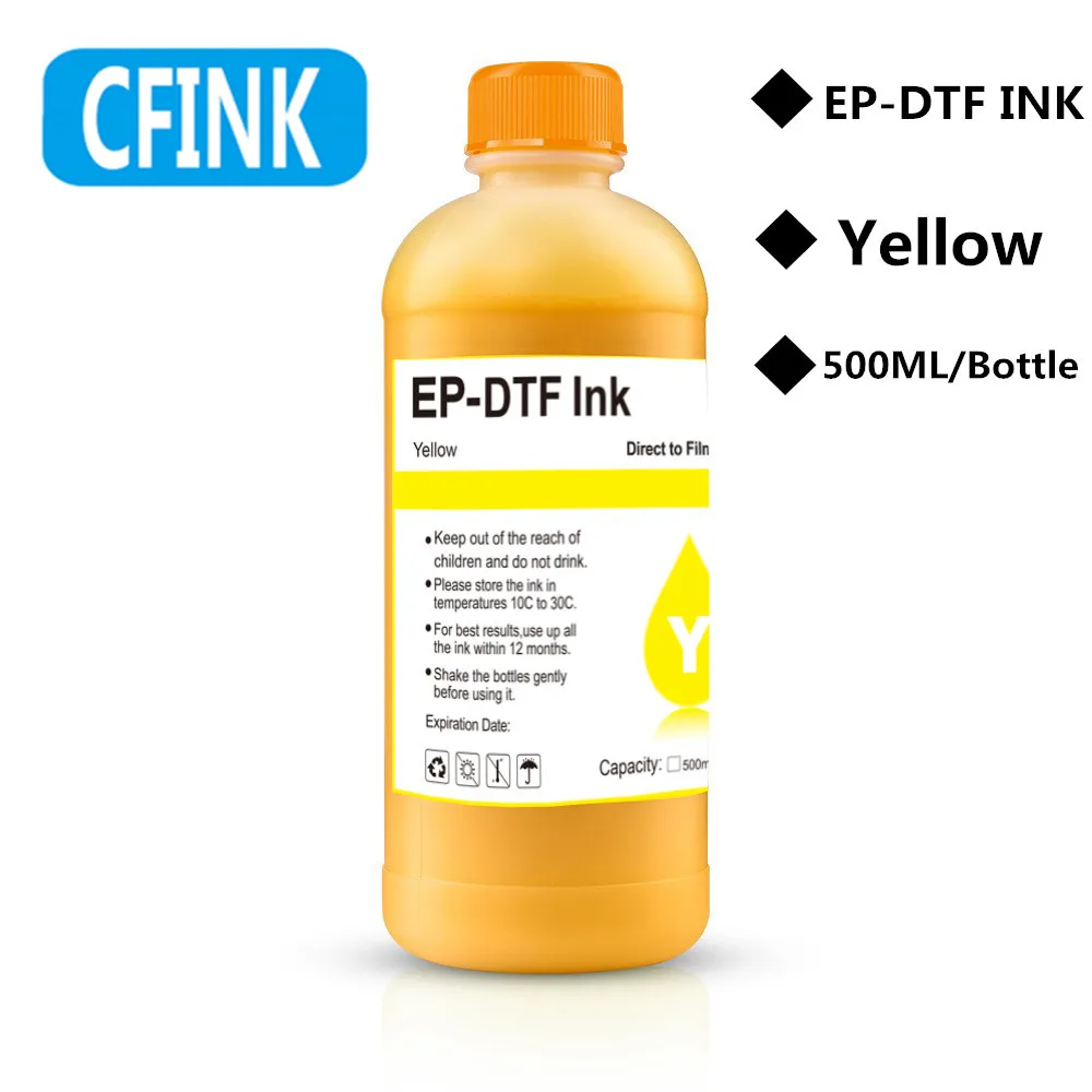 Imagem -05 - Tinta da Impressora do Filme de Transferência Dtf Apropriada para Epson L800 L805 Dx5 Dx7 Xp600 I3200 I4720 I5113 500ml