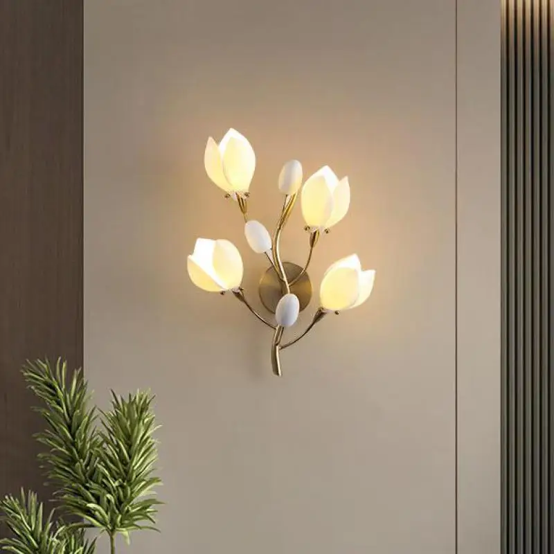 Art Deco Floral Lam…