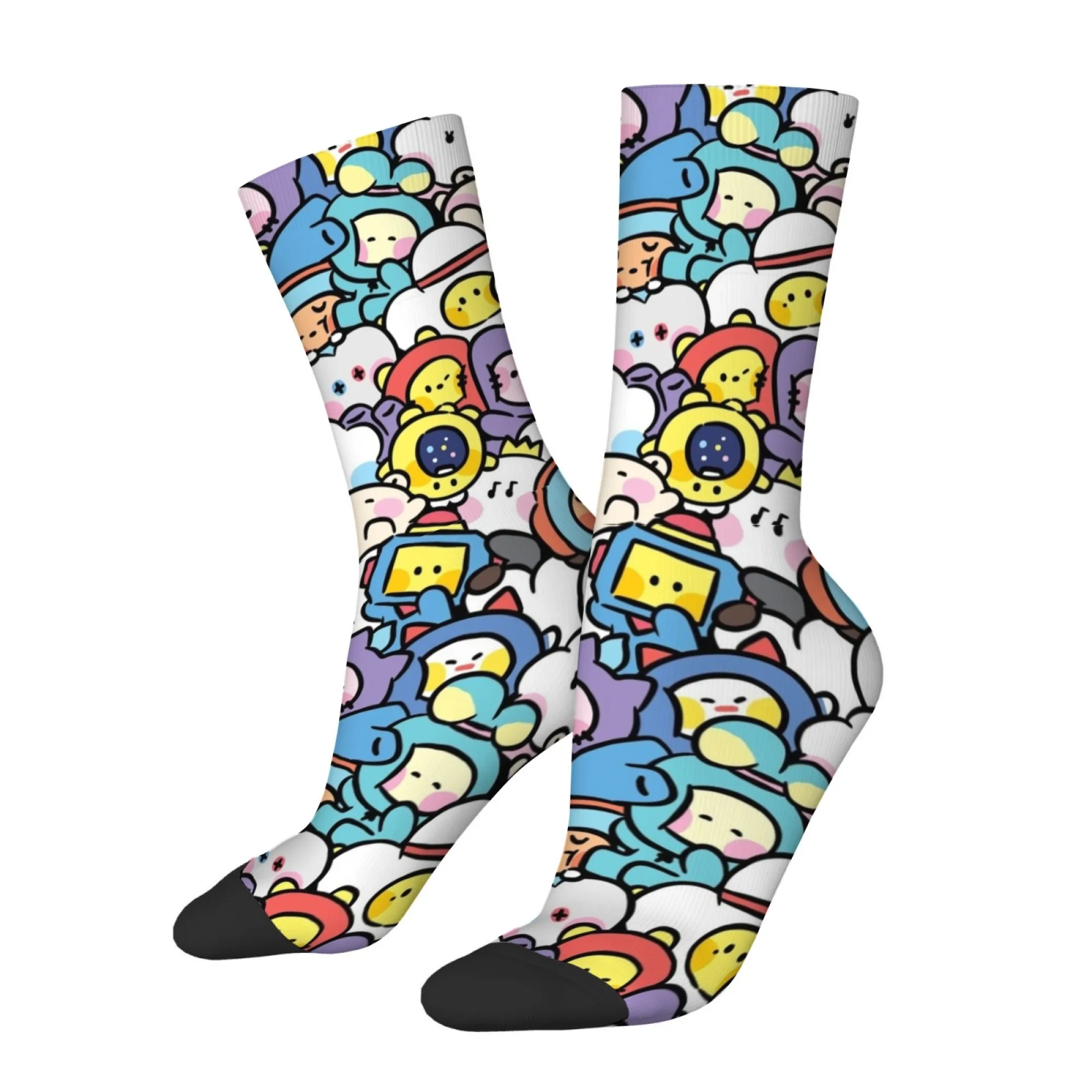 Funny Cute Stylish Novel Men's Socks Comfortable Non-slip and Breathable Socks Street Style Hip-hop Retro and Harajuku Socks