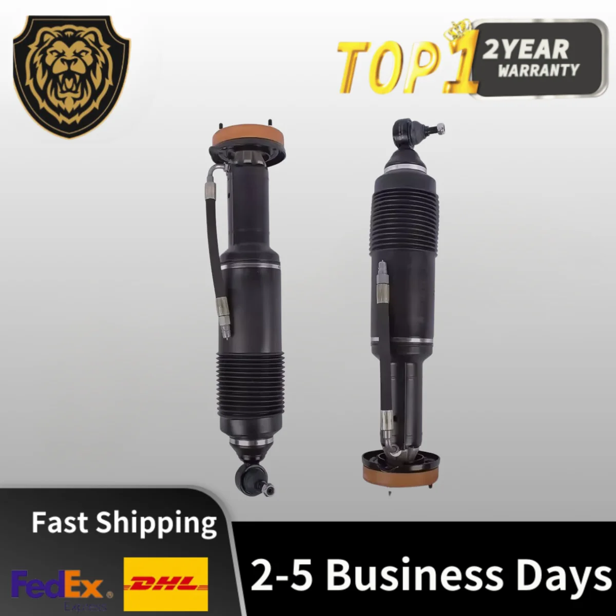 

2X Front ABC Hydraulic Shock Struts For Mercedes SL R230 SL500 SL63 65 2001-2012