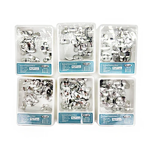 Imagen 2 del producto PIORPOY 100 Uds matriz Dental seccional materiales de matriz de odontología dientes ortodoncia formando Matrices contorneadas Kit de banda Dropship