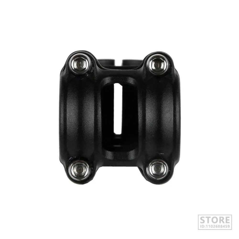 UNO Bike Stem Ultralight 7 Degree 28.6 25.4MM 60-130MM MTB Road for Fork Mountain Bicycle Kalloy Black Sliver