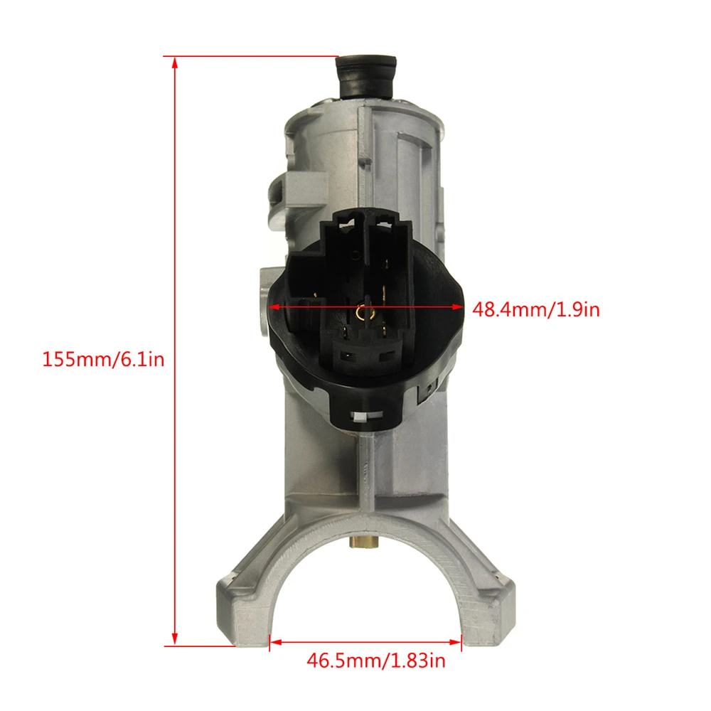 

For Fiat Ducato Peugeot Boxer Citroen Relay Ignition Lock Barrel Switch Keys 5PIN Automobile Accessories 1348421080 1608501280