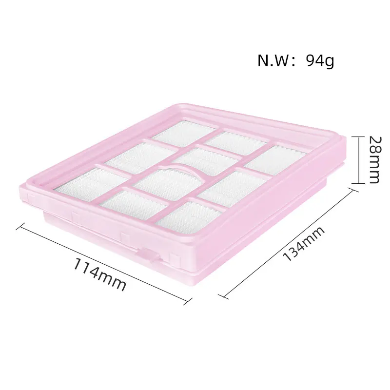 แผ่นกรอง HEPA สำหรับ VC34J-09C สื่อ VC34J-09C1อะไหล่เครื่องดูดฝุ่น VC12C1-VV