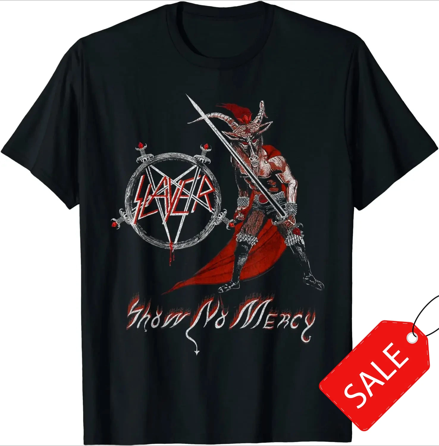 Show No Mercy. Personalized The Impaler Vlad Dracula T-Shirt 100% Cotton O-Neck Short Sleeve Casual Mens T-shirt Size S-3XL