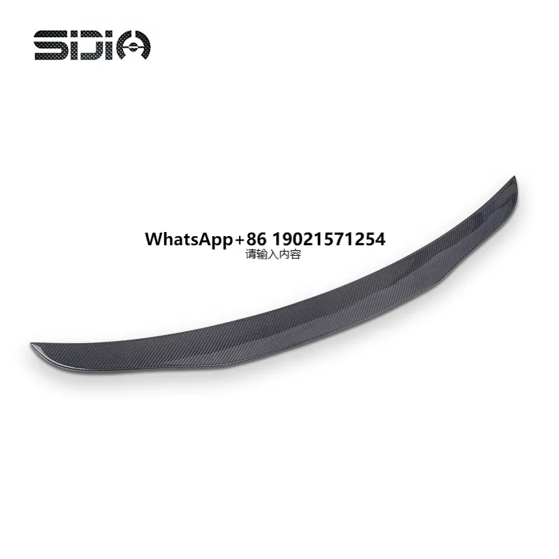 

Hot Auto Carbon Spoiler for Kia Stinger Rear Trunk Wing 2017-2018