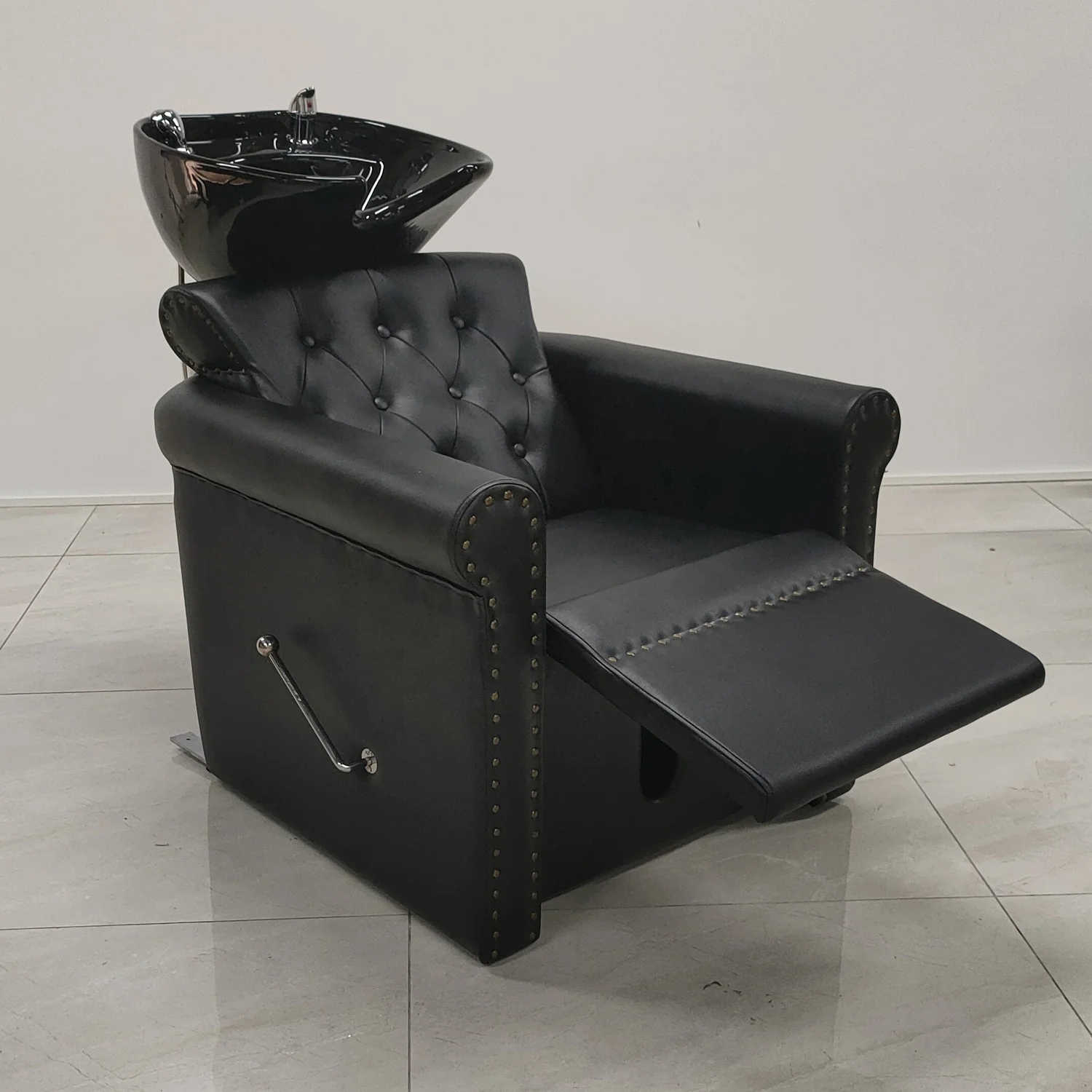 Hair salon portable hair styling shampoo chairs