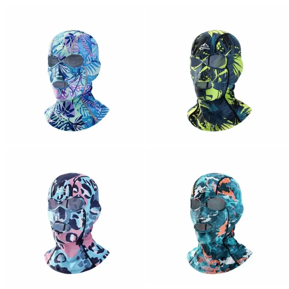 Breathable Swimming Cover Face Mask Ice Sunproof Sunscreen Headwear Ultraviolet-proof Unisex Fishing Facekini Running