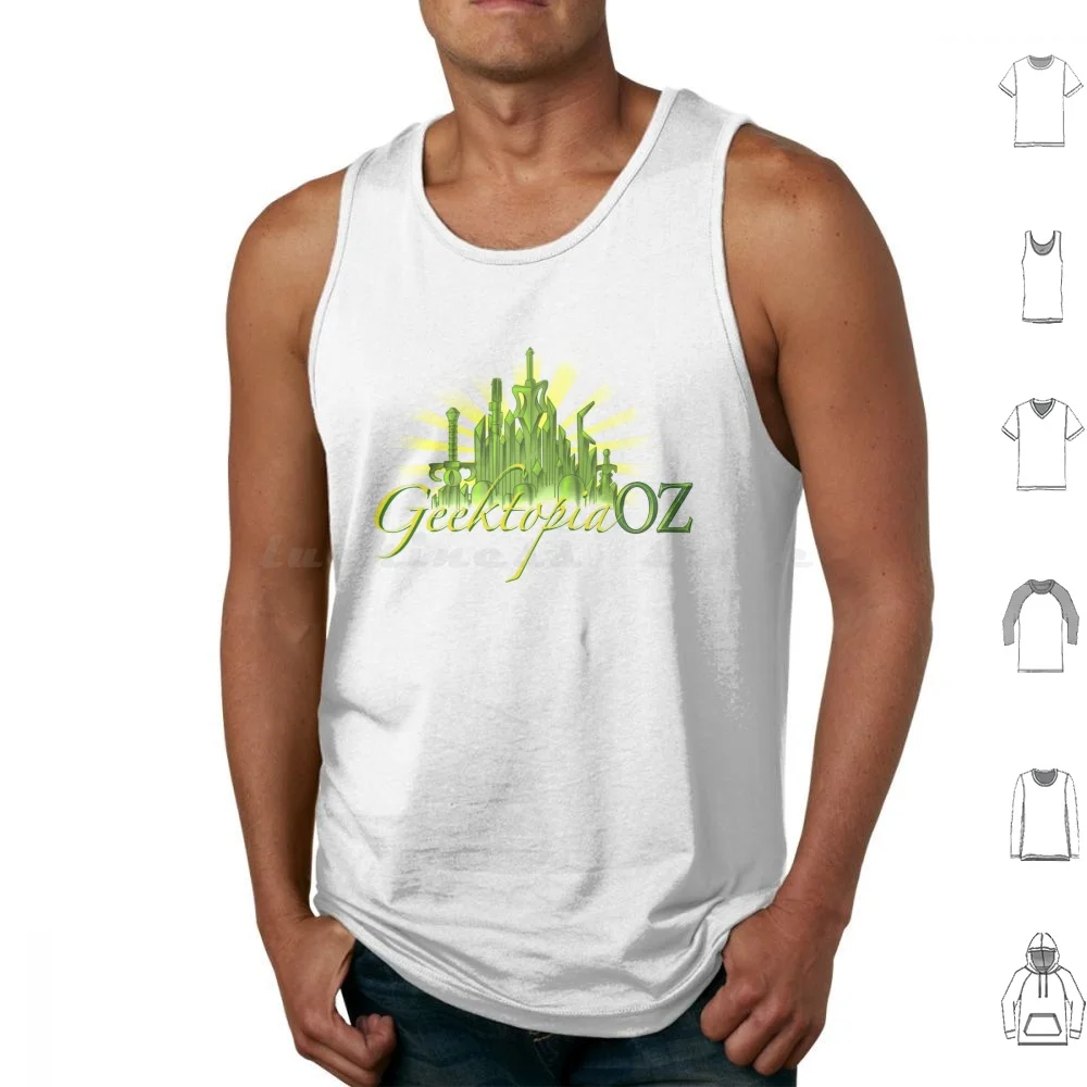 Geektopiaoz Horizontal Tank Tops Print Cotton Geektopiaoz Toys Comics Movies Music Literature Pop Culture Community