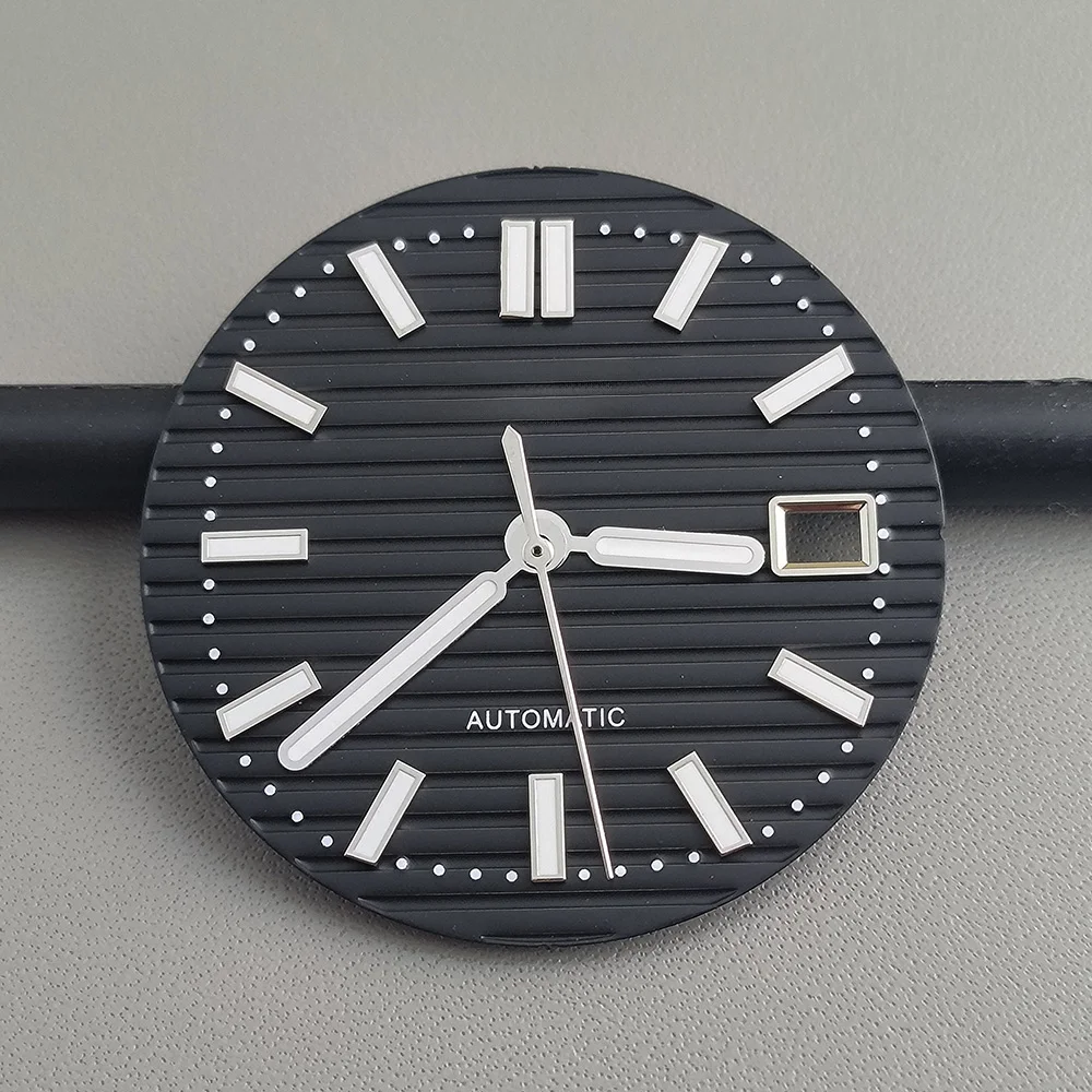 NH35 الطلب 30.5 مللي متر نوتيلوس ساعة بقرص S الطلب الأخضر مضيئة الهاتفي مناسبة ل NH35 ساعة يد تعمل بالحركة اكسسوارات ساعة أداة إصلاح