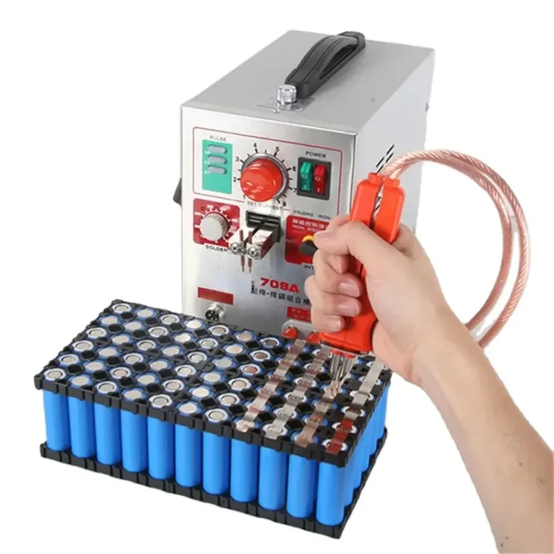 

220V/110V Sunkko 709A Welding lithium Battery Spot welding Machine Battery Spot Welding Packing Assambling Machine