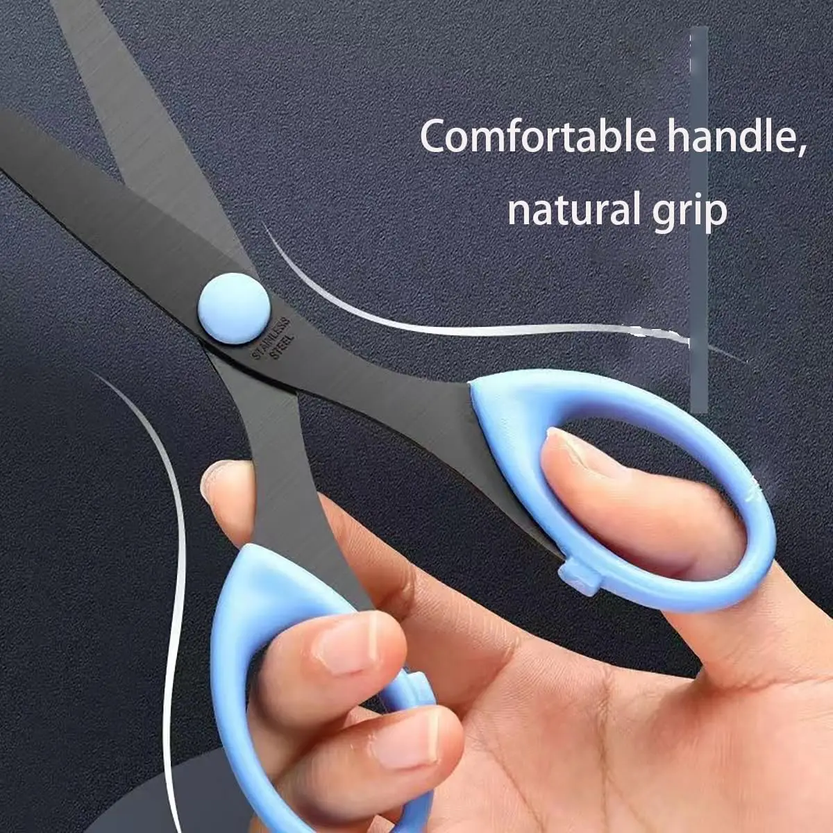 3 Pack 6.5" Multi-Purpose Scissors, Arts and Crafts Scissors,for Office, Home, School and Sewing