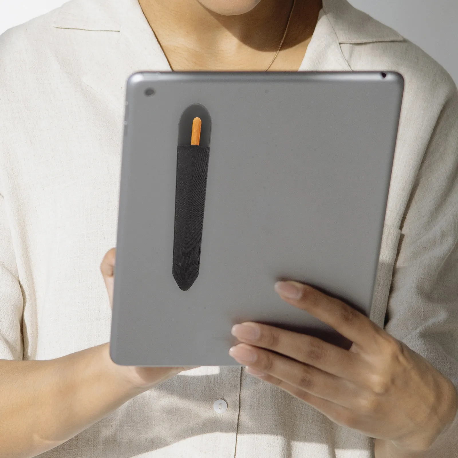 

5pcs Stylus Pen Cover Adhesive Sleeve Pouch For Tablet Stylus Holder Elastic Spandex Protector Single Pen Loop Notebook