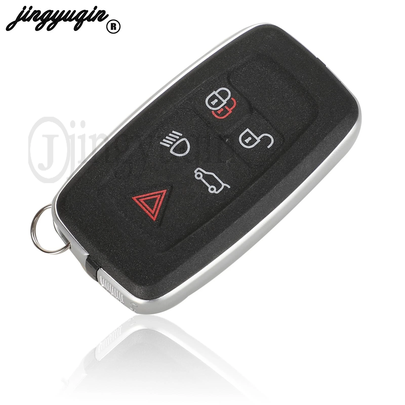 jingyuqin New 5B Lock Unlock Remote Low Beam Key For Land Rover Range Rover Sport 2010 2011 2012 Trunk Panic Fob Case Shell