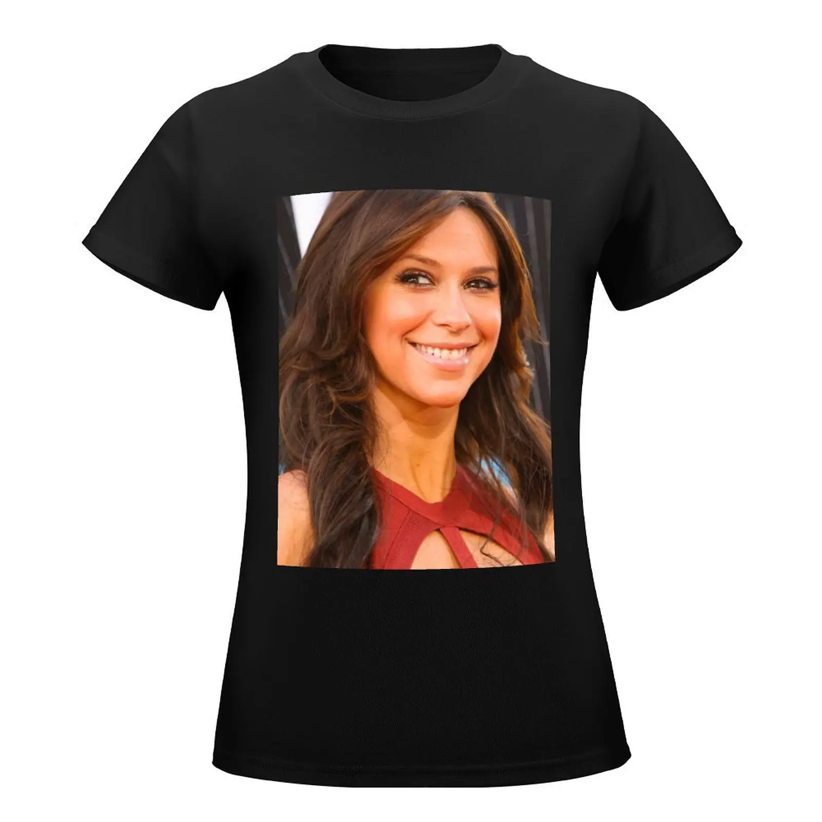 Jennifer Love Hewitt - Poster T-Shirt anime clothes Female clothing animal print shirt for girls black t-shirts for Women