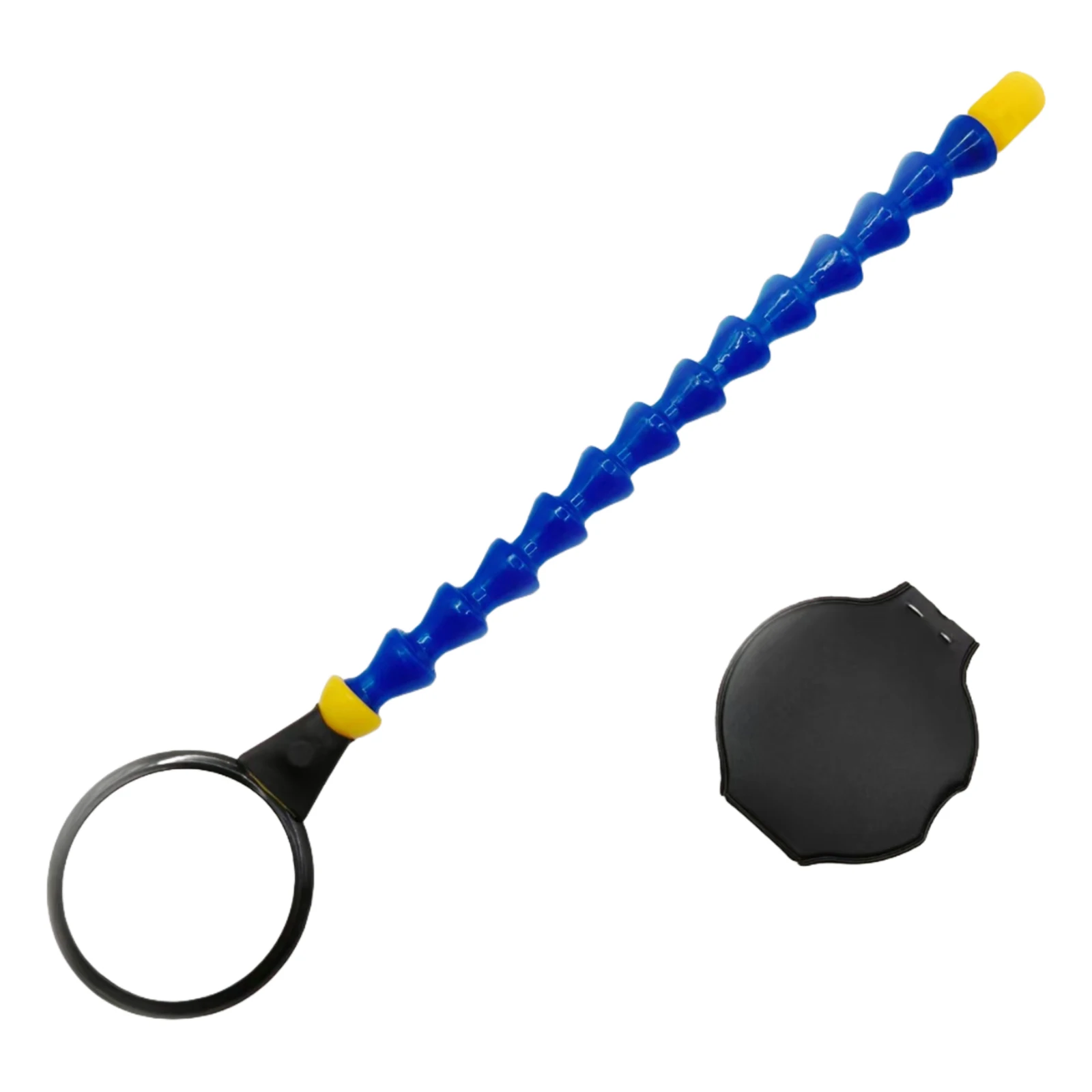 Herramienta auxiliar de soldadura de rosca de 1/4 pulgadas con lupa 5X, lupa de soldadura PCB ajustable para ayuda eficiente DIY