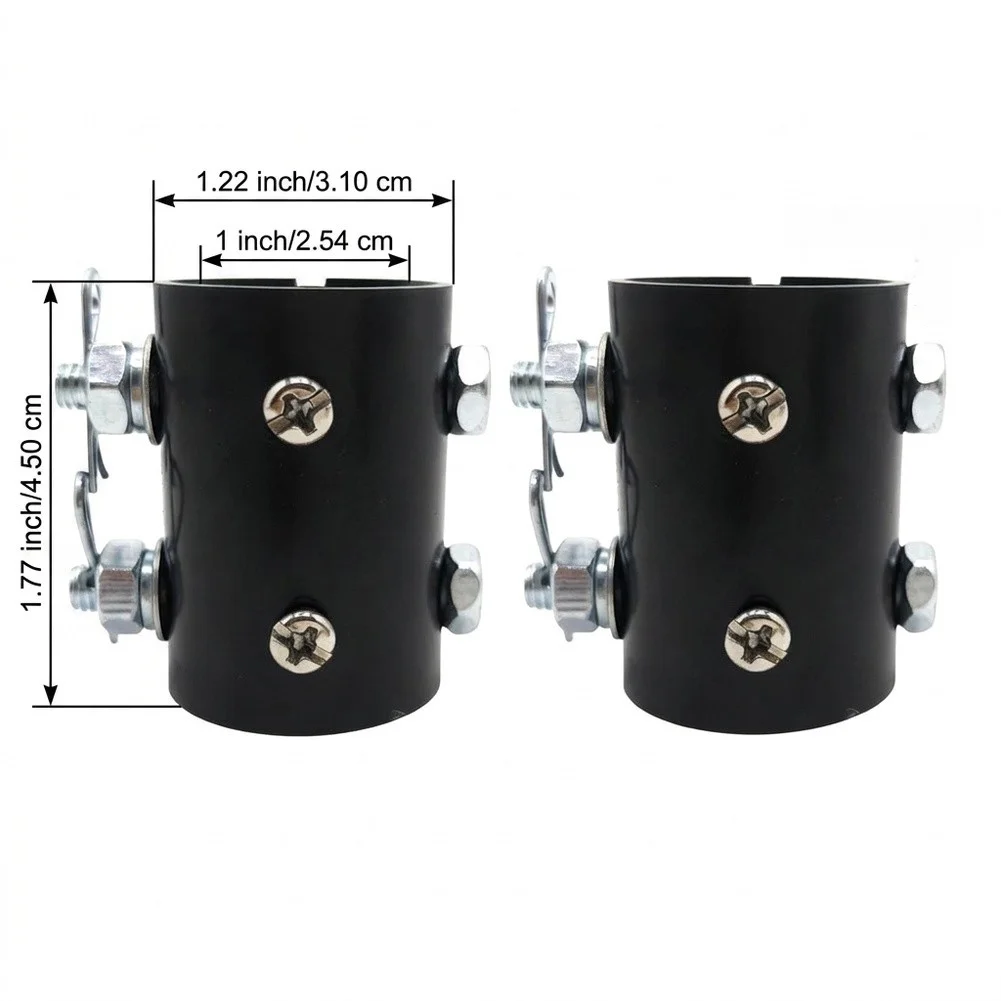 Ceiling Fan Downrod Coupler For 1 Inch Rods, Finish Connector For High Vaulted Ceilings, Industrial Grade Extension Joint Kit