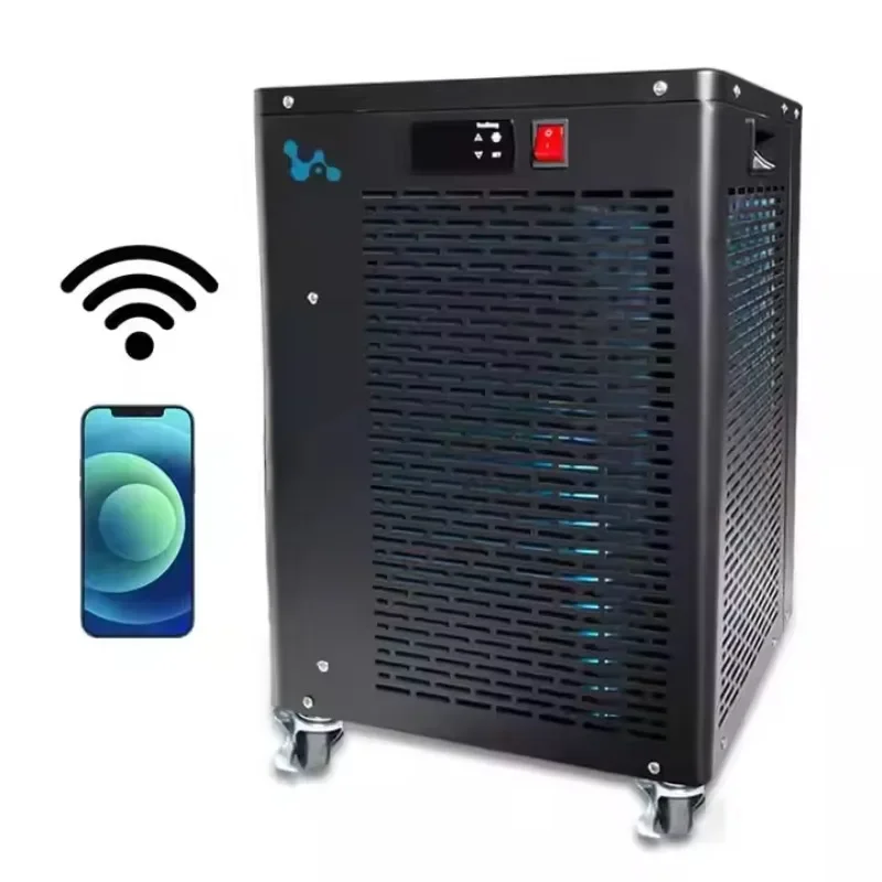 Xiangyin 1.5hp Vanace Recovery  With Ozone UV WIFI Chiller Machine Cold Plunge Ice Bath Water Chiller