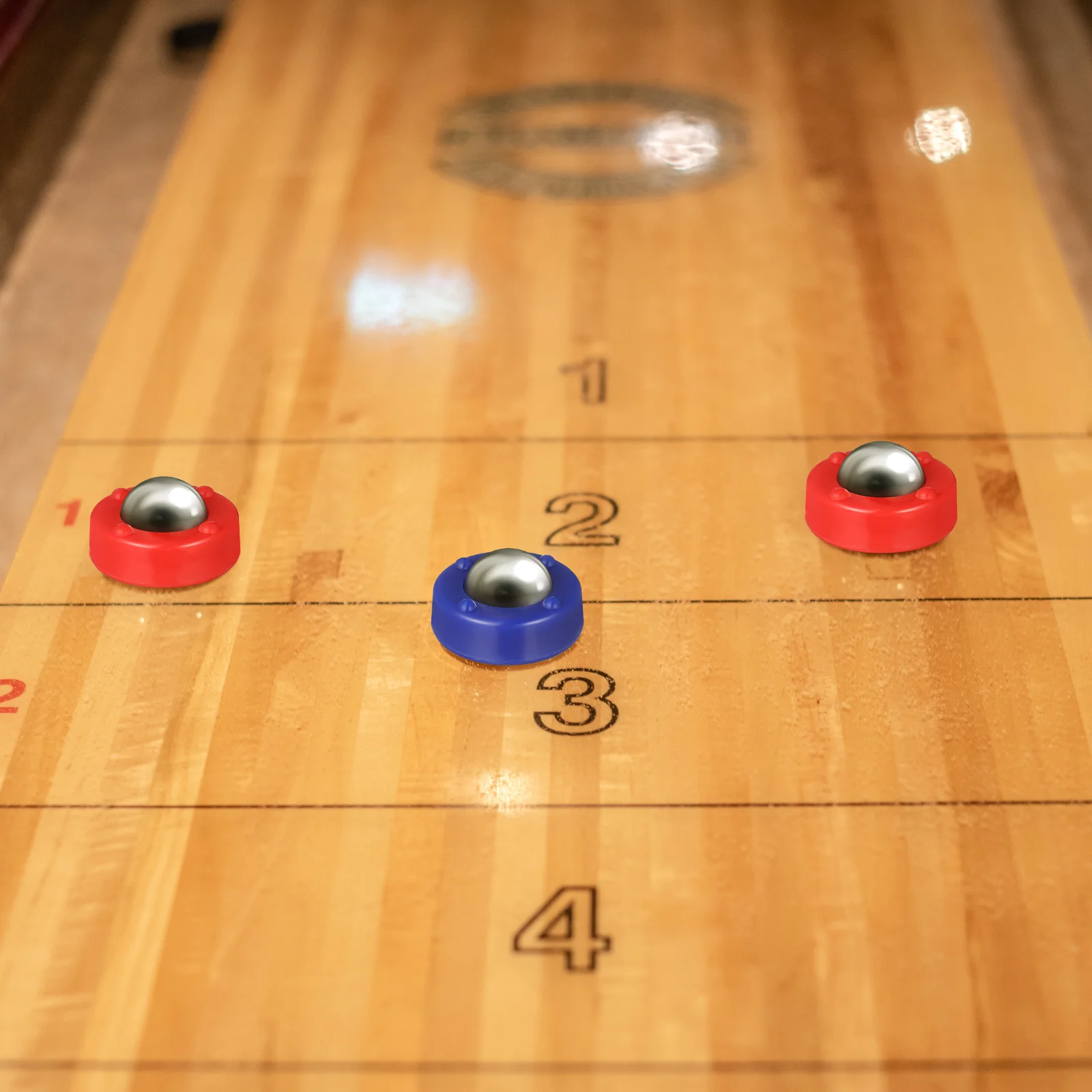 16 stks Zand Hockey Rollende Kralen Premium Plastic Staal Voor Tafel Shuffleboard Vervanging Tafelblad Accessoires Leuke Familie