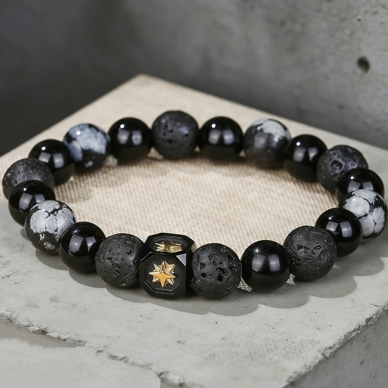 New Men Bracelet Na…