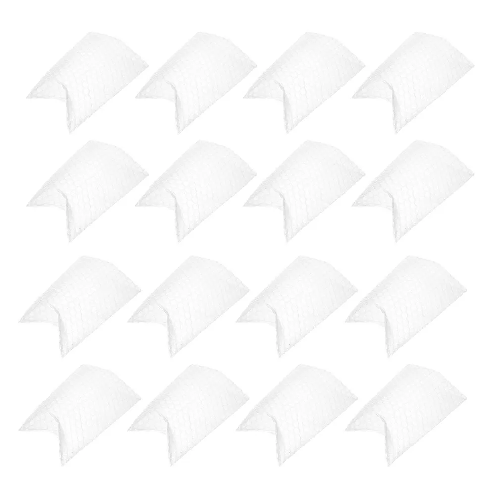 400 قطعة أكياس شحن مبطنة تغليف واقٍ مبطن واضح للعناصر الهشة فقاعة بريدية مغلفات بريدية التعبئة #3