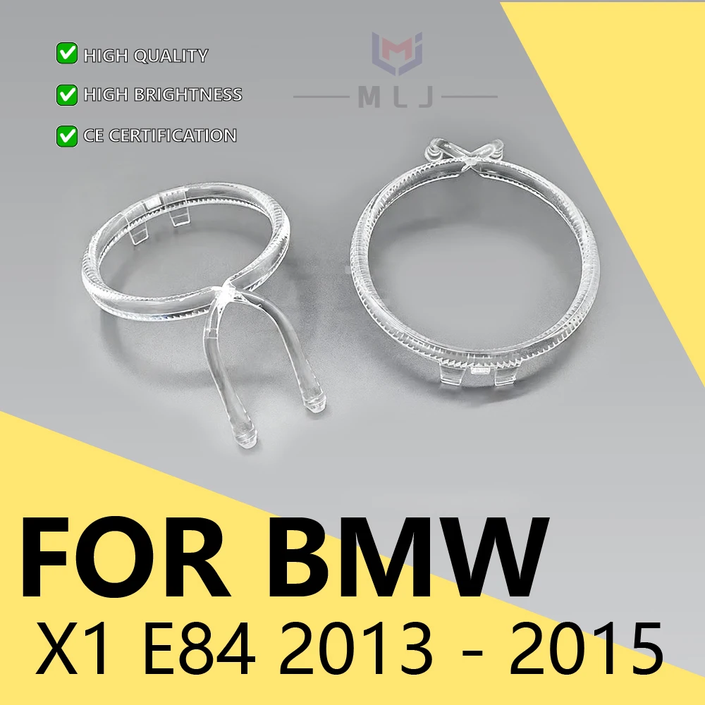 

For BMW X1 E84 2013 2014 2015 DRL Ring LED Headlight Guide Light Aperture Acrylic Tube Car Accessories Daytime Running Light