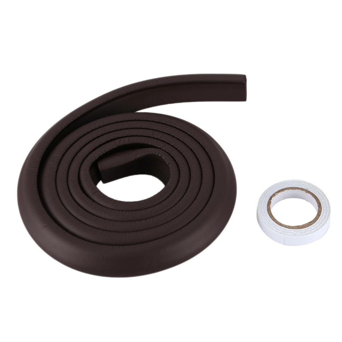 

AD30-2M Children Protection Table Guard Strip Baby Glass Edge Furniture Horror Crash Bar Corner Foam Bumper Collision (brown)
